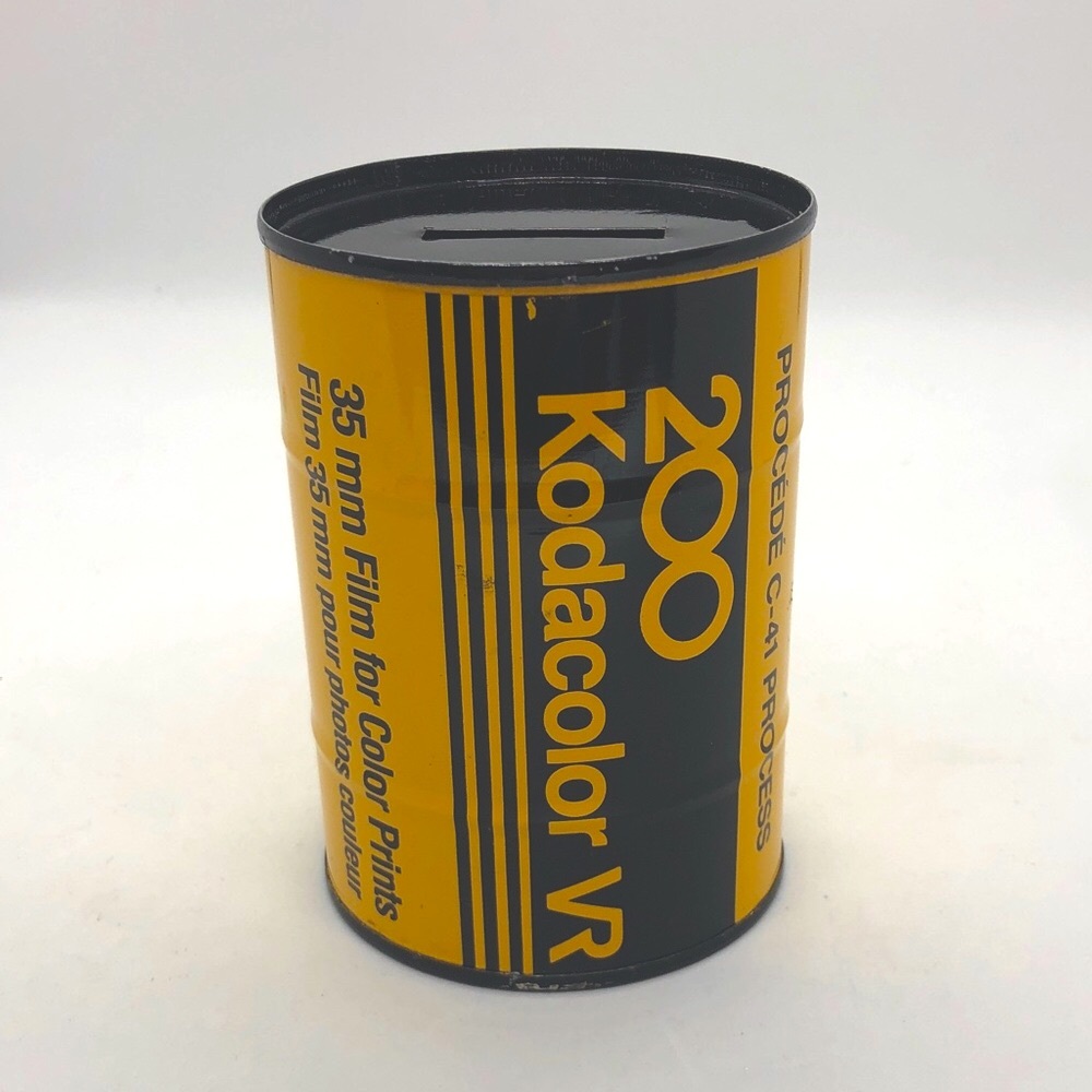 Kodak Kodacolor VR 200 Film Canister Coin Bank